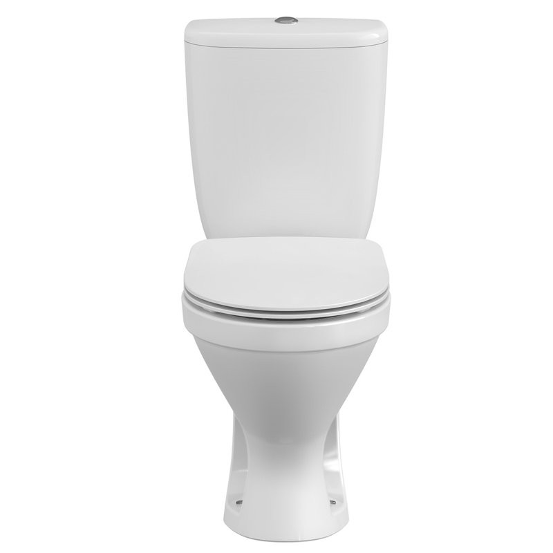 Унитаз-компакт напольный Cersanit Melar 031 3/6 DPL EO slim 64234 с микролифтом