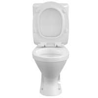 Унитаз-компакт напольный Cersanit Melar 031 3/6 DPL EO slim 64234 с микролифтом