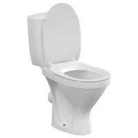 Унитаз-компакт напольный Cersanit Melar 031 3/6 DPL EO slim 64234 с микролифтом