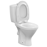 Унитаз-компакт напольный Cersanit Melar 031 3/6 DPL EO slim 64234 с микролифтом