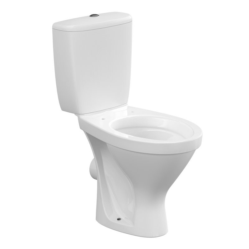 Унитаз-компакт напольный Cersanit Melar 031 3/6 DPL EO slim 64234 с микролифтом