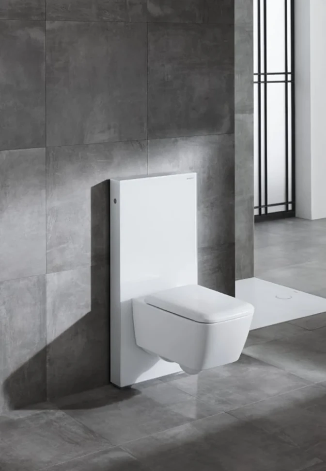 Унитаз подвесной Geberit iCon Square с микролифтом