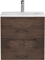 Мебель для ванной комнаты BelBagno Etna 39 50 rovere moro, раковина BB-8099-3-50