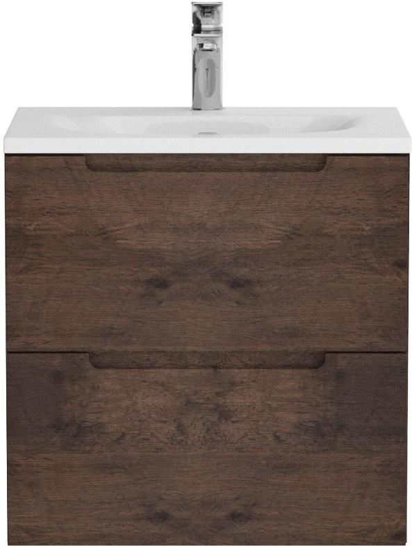 Мебель для ванной комнаты BelBagno Etna 39 50 rovere moro, раковина BB-8099-3-50