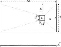 Поддон для душа Good Door Essentia 120х90, серый Поддон для душа Good Door Essentia 120х90, серый