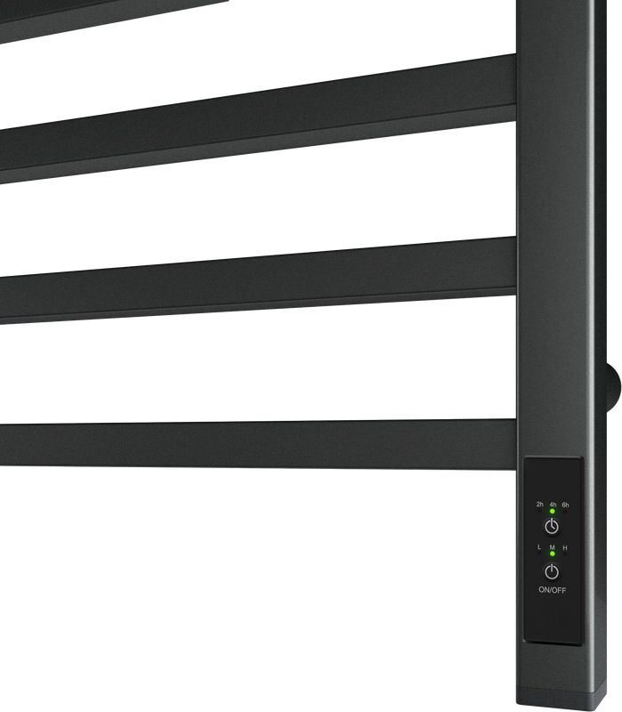Полотенцесушитель электрический Point Вега PN71850GB 50х100, графит блеск