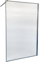 Душевая перегородка Ceruttispa Strip T90 90 см, профиль черный