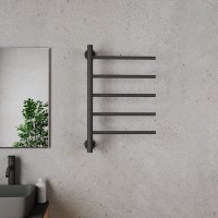 Полотенцесушитель электрический Bauedge Nimb AF0001 40x62,5 черный матовый