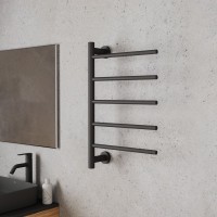 Полотенцесушитель электрический Bauedge Nimb AF0001 40x62,5 черный матовый