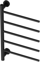Полотенцесушитель электрический Bauedge Nimb AF0001 40x62,5 черный матовый