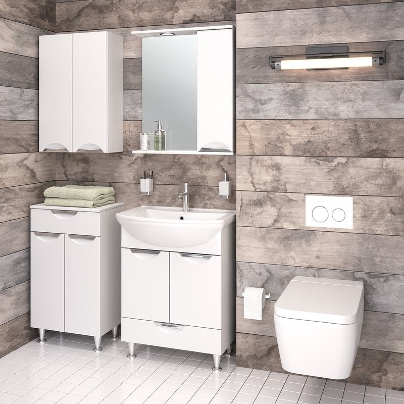 Тумба Runo Барселона 50 белая