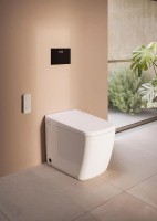 Умный унитаз напольный VitrA V-Care Prime 7232B403-6217 безободковый, с биде и микролифтом