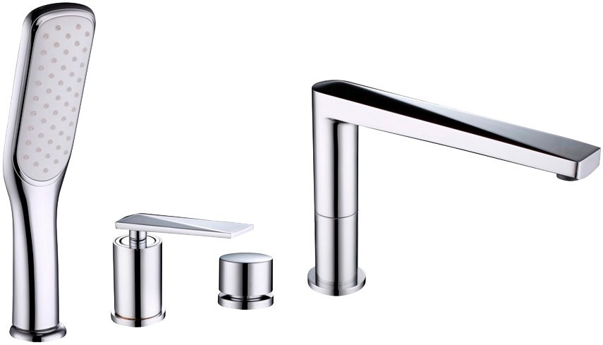Смеситель на борт ванны Boheme Venturo 370