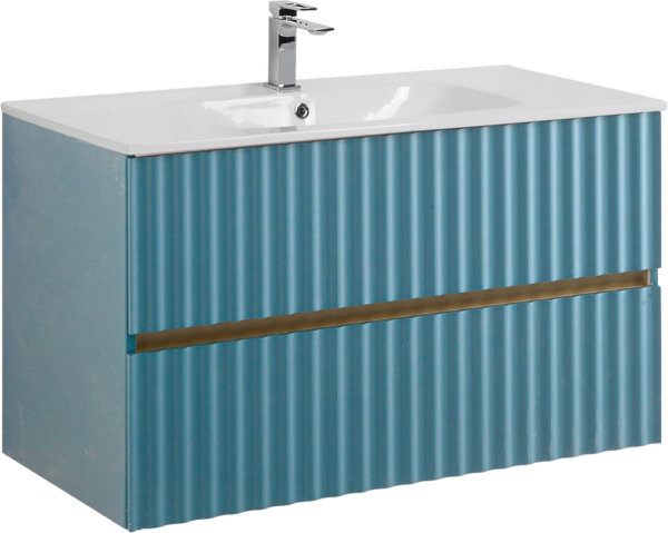 Тумба под раковину Art&Max Elegant 100 подвесная, ниагара