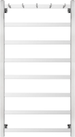 Полотенцесушитель электрический Secado Корсико 1 К R 105x55 см, подключение справа, хром, лесенка