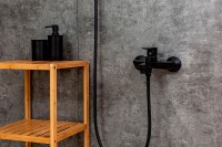 Смеситель для ванны с душем Orange Aristo Aristo M19-300b матовый черный