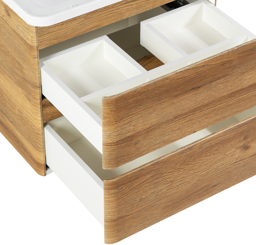 Мебель для ванной комнаты BelBagno Albano 70 подвесная, rovere rustico