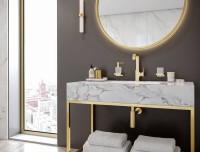 Дозатор Hansgrohe AddStoris 41745990 полированное золото