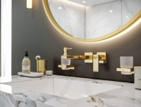 Дозатор Hansgrohe AddStoris 41745990 полированное золото