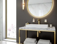 Дозатор Hansgrohe AddStoris 41745990 полированное золото Дозатор Hansgrohe AddStoris 41745990 полированное золото