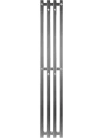 Полотенцесушитель электрический Secado Сандриго 4К 1500/210 150x25 см, подключение слева, графит, I-образный