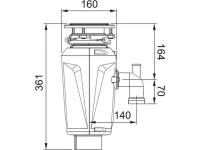 Измельчитель пищевых отходов Franke SLIM 50 (134.0715.098) Измельчитель пищевых отходов Franke SLIM 50 (134.0715.098)
