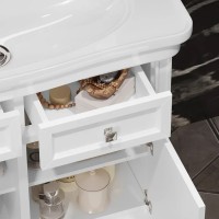 Тумба с раковиной Opadiris Кантара 85 белая