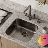 Мойка кухонная IDDIS Mate MAT44GMi77 графит