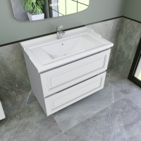 Мебель для ванной комнаты Caprigo Wales 80 матовая белая Мебель для ванной комнаты Caprigo Wales 80 матовая белая