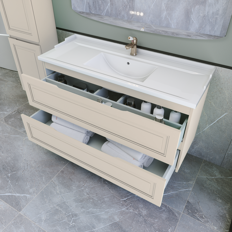 Мебель для ванной комнаты Caprigo Wales 120 беж лайт