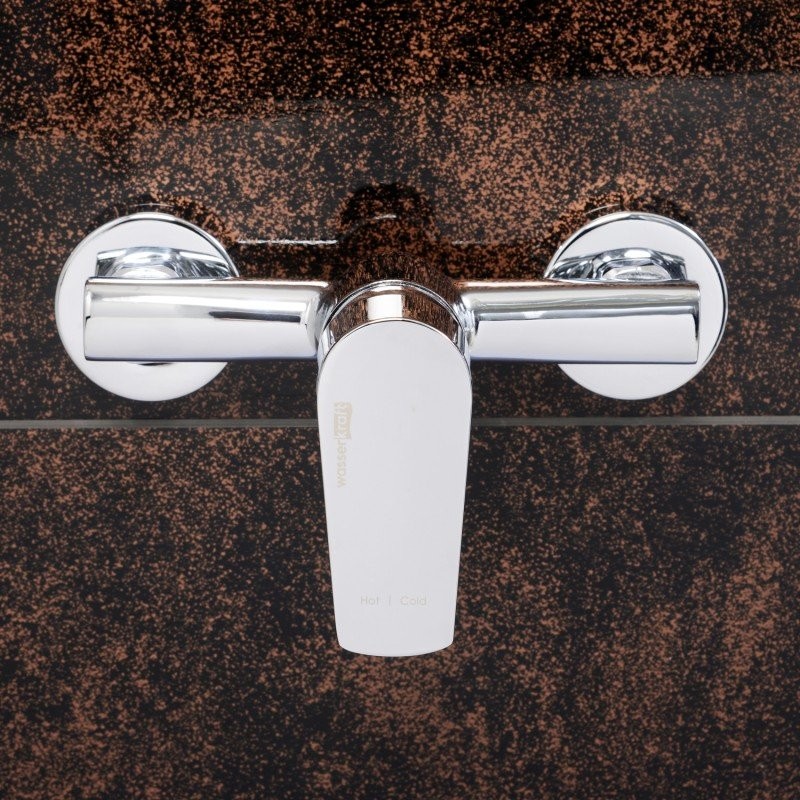 Смеситель для душа Wasserkraft Dill 6102 + Душевой гарнитур Wasserkraft A004