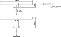 Светильник в ванную Style Line LED Fagus-2 IP44