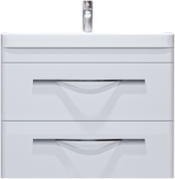 Тумба под раковину Velvex Jill 80 белая матовая