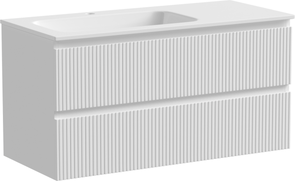 Тумба под раковину Sancos Snob T 100, L, bianco