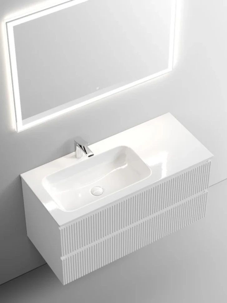 Тумба под раковину Sancos Snob T 100, L, bianco
