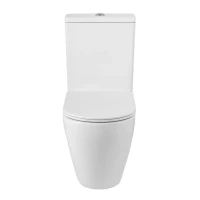 Унитаз-компакт напольный BelBagno Sfera-Tor BB2141CP-TOR/SC безободковый, крышка с микролифтом, бачок BB2141T