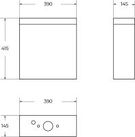 Унитаз-компакт напольный BelBagno Sfera-Tor BB2141CP-TOR/SC безободковый, крышка с микролифтом, бачок BB2141T