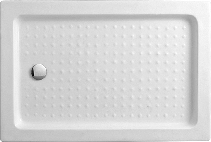 Поддон для душа Cezares Tray TRAY-A-AH-100/80-15-W 100x80, с сифоном