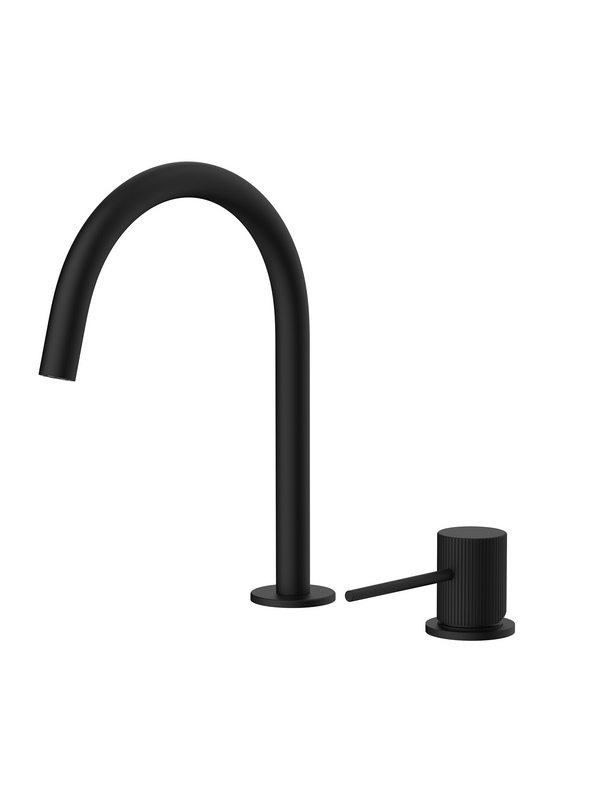 Смеситель для раковины AltroBagno Биланча 010902MB матовый черный