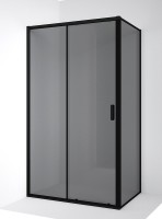 Душевой уголок Ambassador Forsa 17022216ABB-100ABB 100х100 см, профиль черный, стекло тонированное