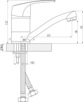 Смеситель для кухни Rossinka D D40-22