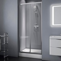 Душевая дверь в нишу BelBagno Due BF-1-110-C-Cr