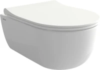 Комплект Унитаз подвесной BOCCHI V-Tondo 1417-001-0129 белый глянцевый, тонкая крышка с микролифтом + Инсталляция Grohe Rapid SL 38775001H 4 в 1 с кнопкой смыва и шумоизоляцией