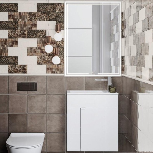 Мебель для ванной комнаты KERAMA MARAZZI Lato LA.wb.50 подвесная, белая глянцевая