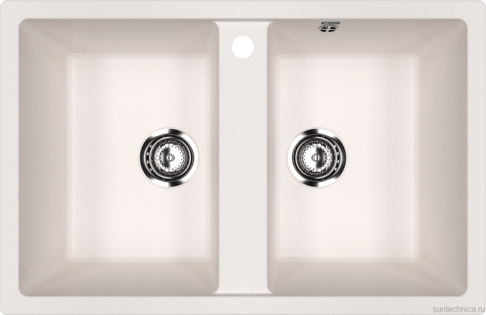 Мойка кухонная Ulgran U-608 -331 белая