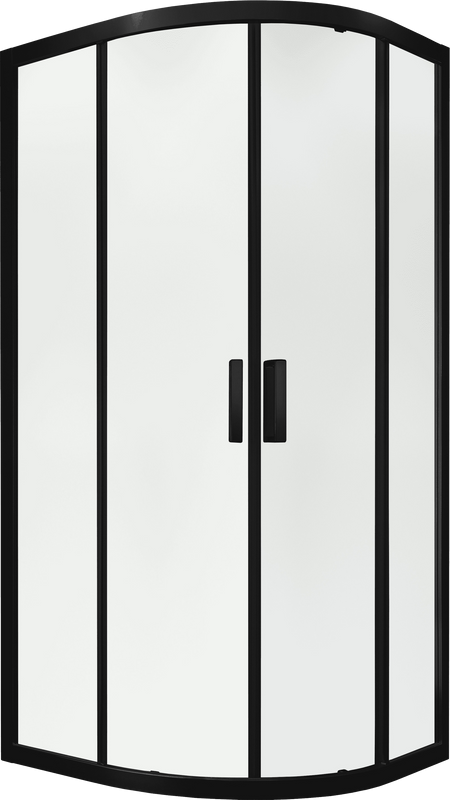 Душевой уголок Terminus Соренто 06 6ES100х100B 100х100, черный