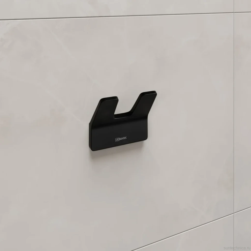 Крючок Lemark Smooth line 9712005 черный