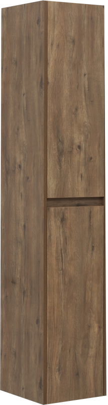Шкаф пенал для ванной Aquanet Nova Lite 35 дуб рустикальный