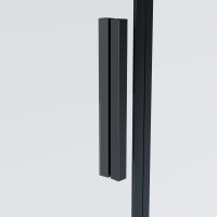 Душевой уголок Vincea Soft 2 VSR-3SO29012CLB 120х90 см, профиль черный, стекло прозрачное