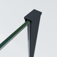 Душевой уголок Vincea Soft 2 VSR-3SO29012CLB 120х90 см, профиль черный, стекло прозрачное
